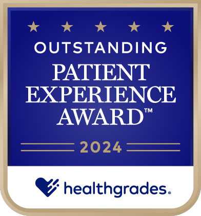 Healthgrades Outstanding Patient Experience Award 2024.
