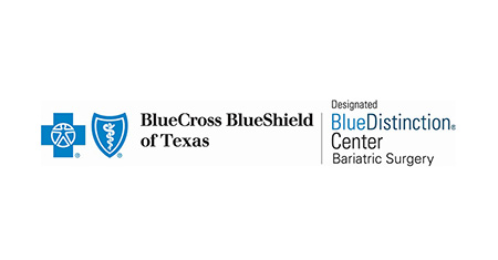 BlueCross BlueShield of Texas Designed BlueDistiction Center Bariatric Surgery logo