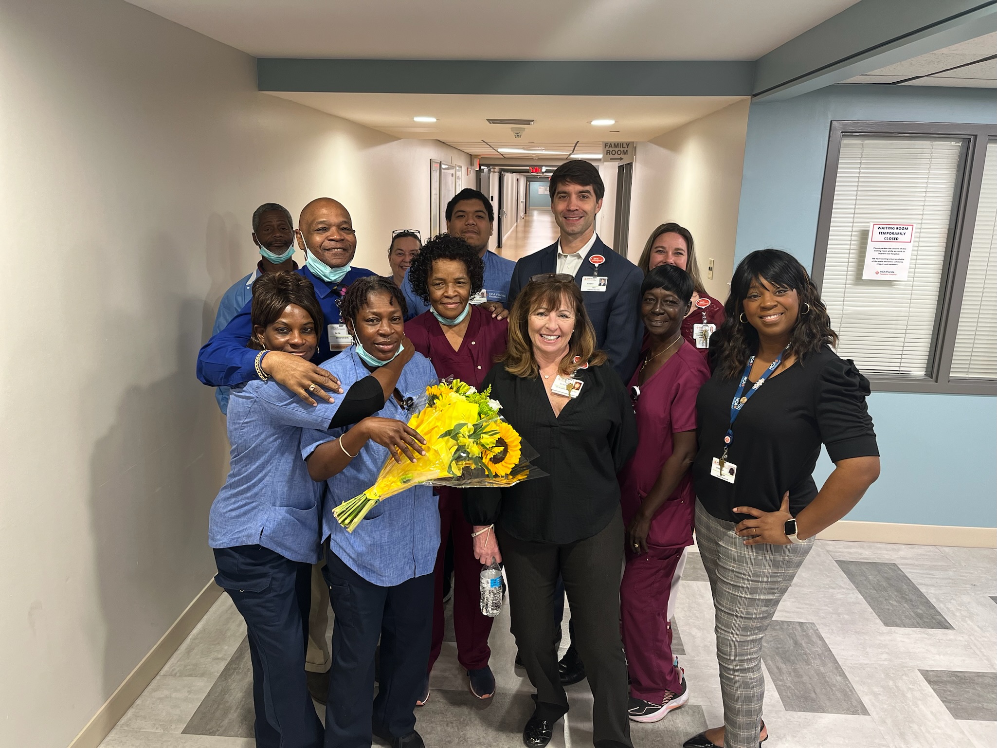 HCA Florida Pasadena Hospital celebrates Caregiver of the Month Andrea