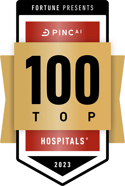 Fortune presents PincAI 100 Top Hospitals 2023 award