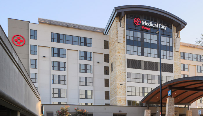 Exterior image of Medical City Plano