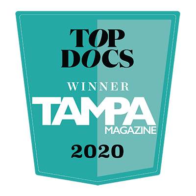 Top Docs - Winner Tampa Magazine - 2020