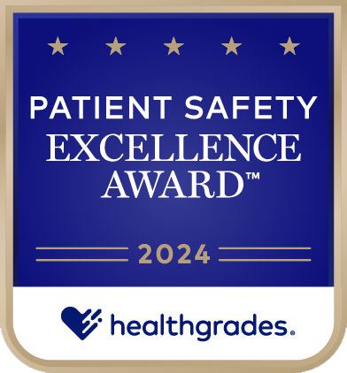2024 Healthgrades Patient Safety Excellence Award