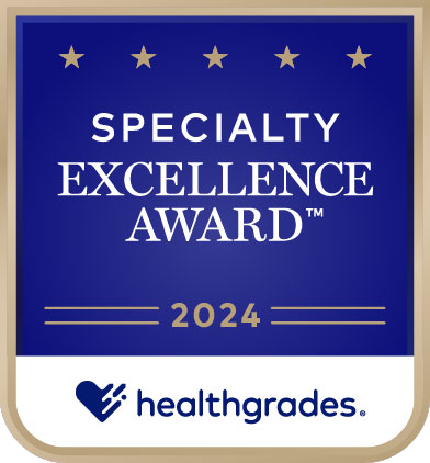 2024 Healthgrades Specialty Excellence Award.