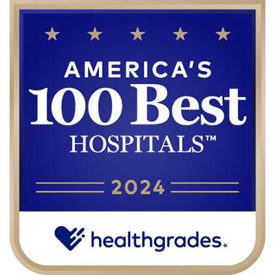 Healthgrades America's 100 Best Hospitals award