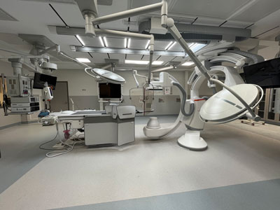 The Northwest Hybrid operating room displays newly renovated space, medical equipment and technology.