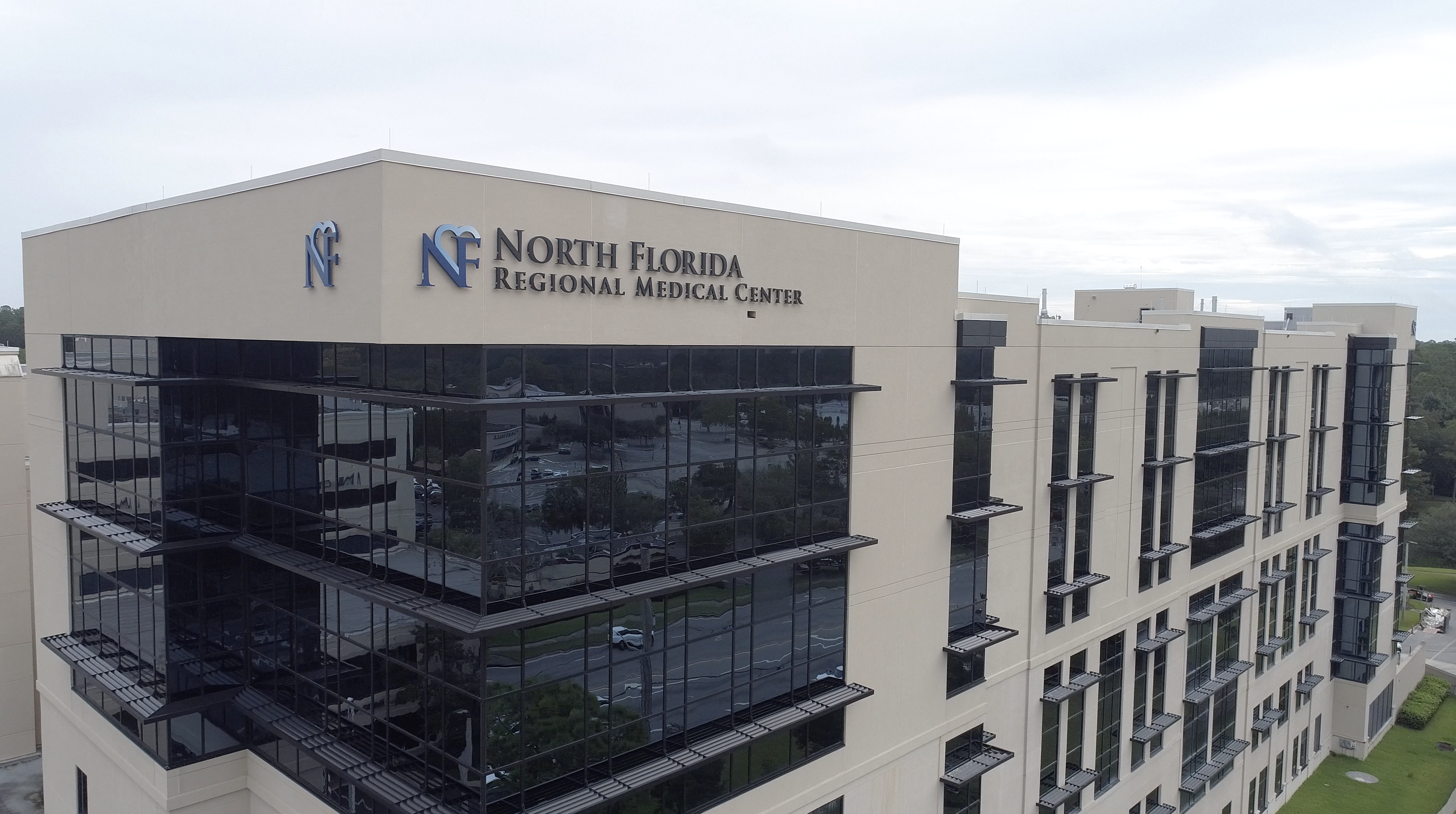 North Florida Regional Medical Center exterior.