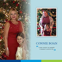 Connie Boan before and after weight loss.