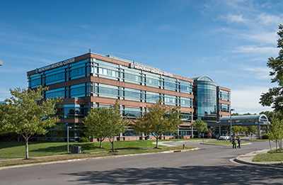The Menorah Medical Center building.