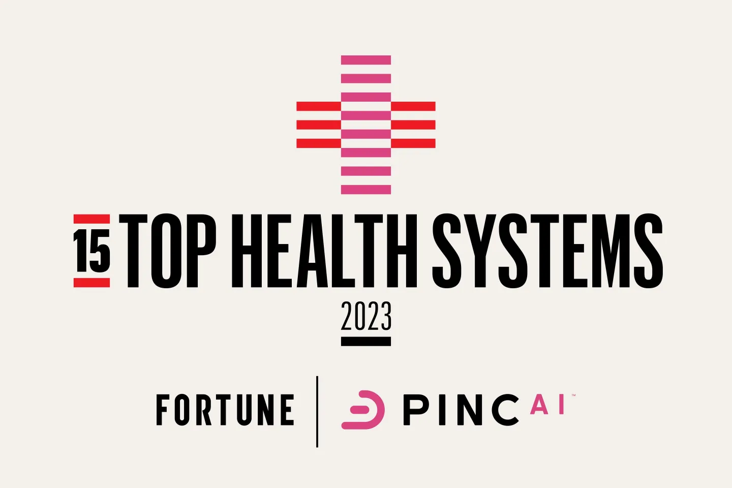 15 top health systems 2023, Fortune/PINC AI 