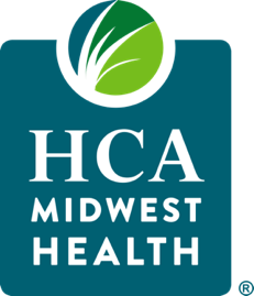 HCA Midwest Health logo.
