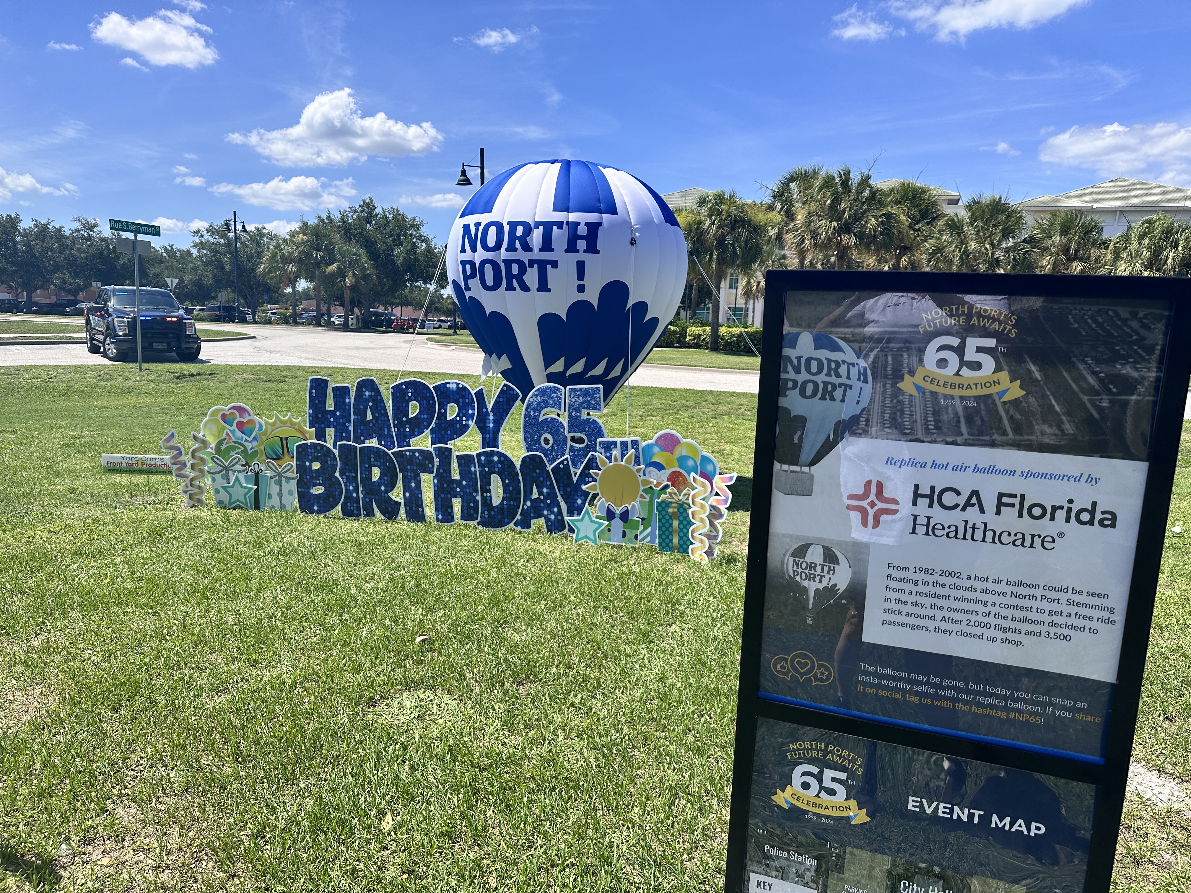 HCA Florida Healthcare hospitals are proud to be sponsors of the 65th birthday event for the City of North Port.