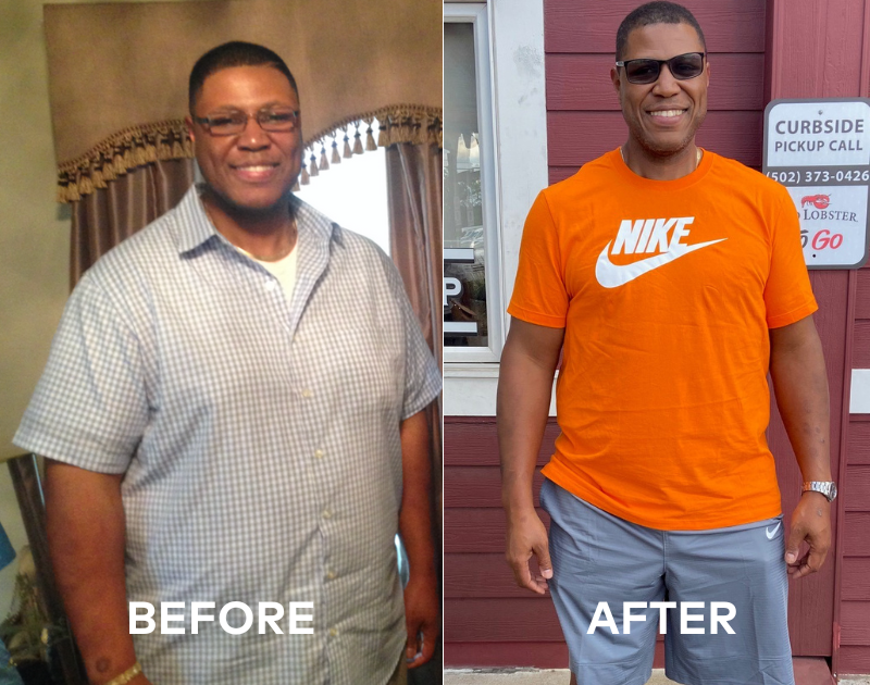 When Ronald's father passed away in 2017, Ronald weighed 370 pounds. That's when he knew he wanted to make a permanent lifestyle change.